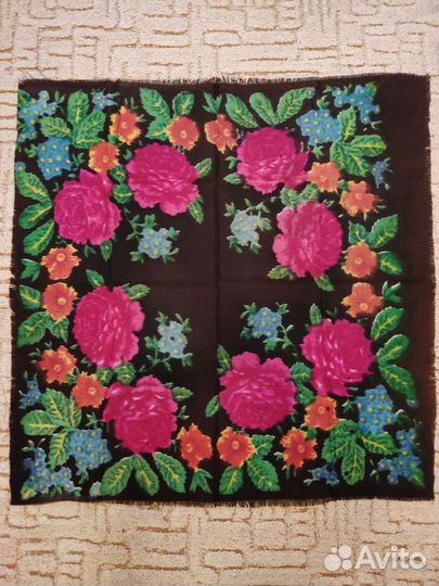 Платок шерстяной СССР