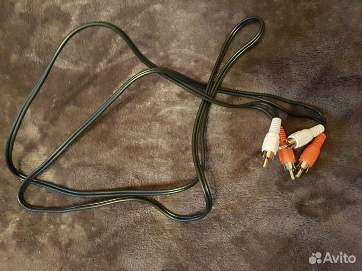 Кабель AV 2 на 2 тюльпана