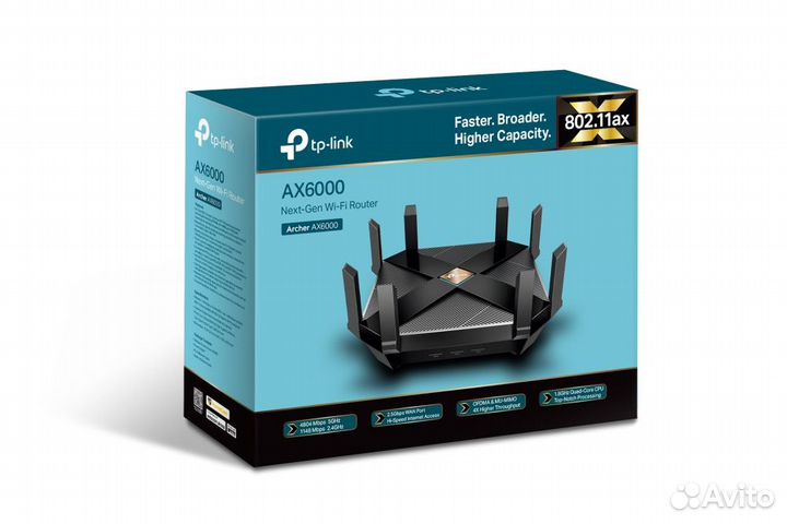 WiFi роутер AX6000 tp-link