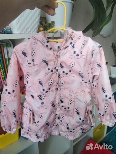 Ветровка для девочки 98