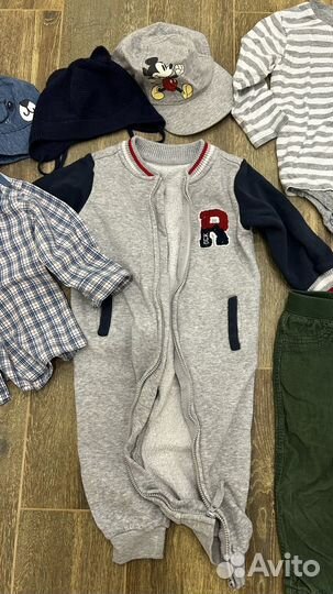 Детские вещи на возраст 6-12 месяцев