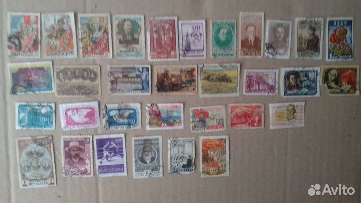 Почтовые марки СССР 1921-1991. 370шт