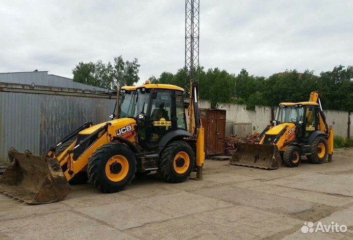Услуги экскаватора JCB 3в1 и спецтехники