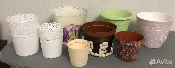 Цветочные горшки