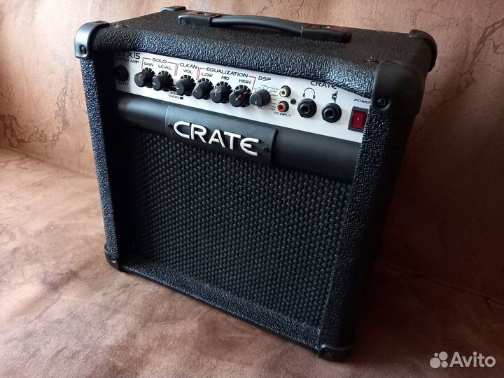 Комбик процессорный для электрогитары Crate GTX15