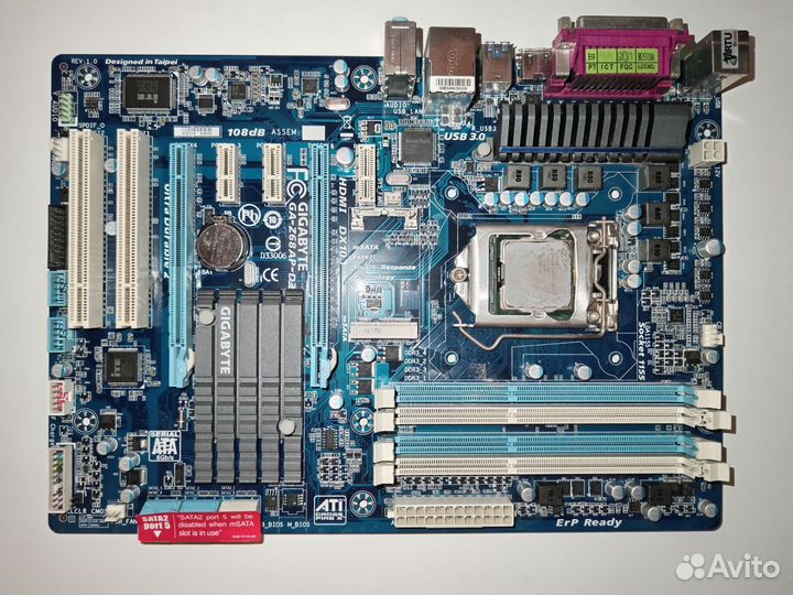 Gigabyte Lga 1155 + Intel core i5 2300