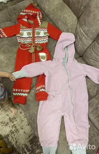 Детские вещи пакетом на девочку 80-86