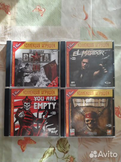 Лицензионные игры CD, DVD для пк