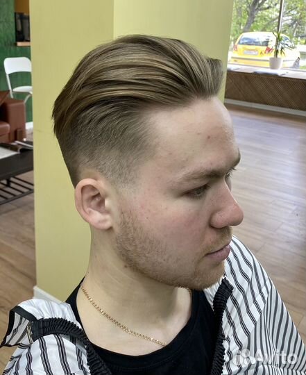 Модель на мужскую стрижку