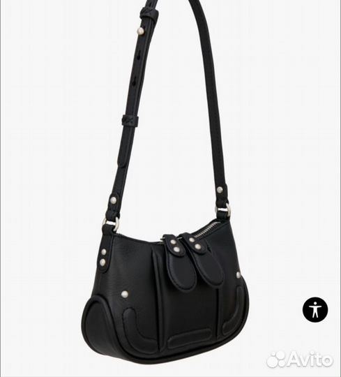 Сумка Zara натуральная кожа