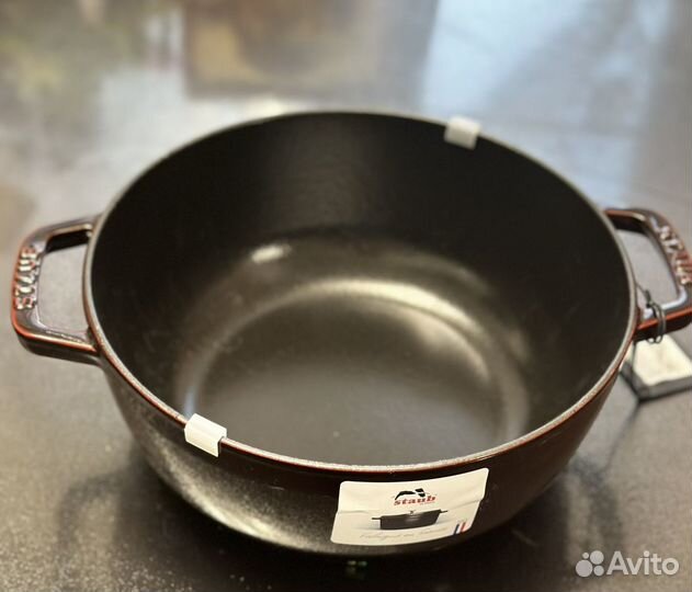 Кастрюля чугунная staub оригинал 24 см 3,6 л