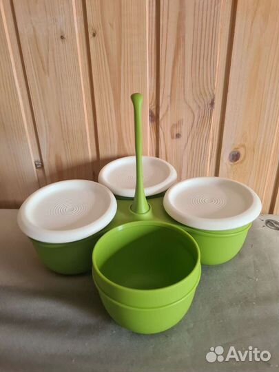 Набор для соуса и овощей *Цветение*, Tupperware