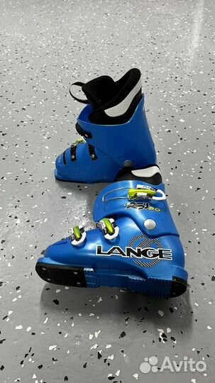 Горные лыжи детские 100 см и ботинки 20.5 см