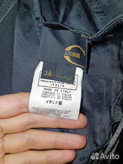 Чёрное платье Just Cavalli (xxs)