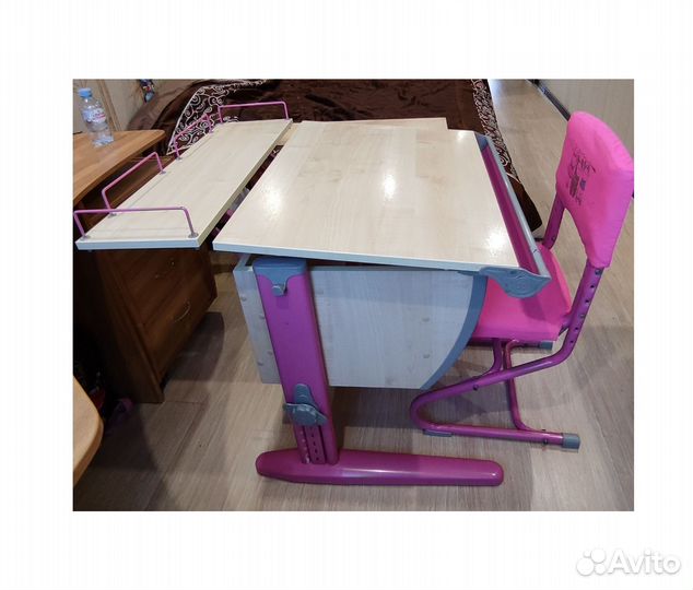 Растущая парта и стул Дэми
