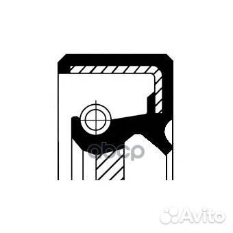 Сальник распредвала FR ford mondeo IV/S-MAX/VOL