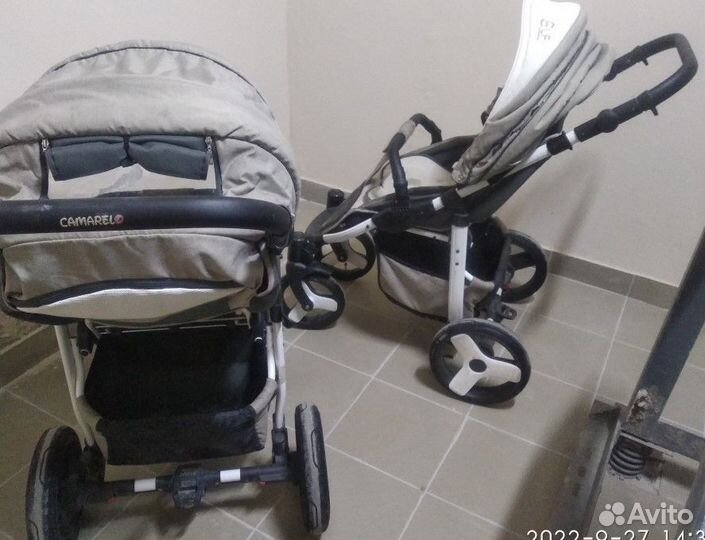 Детские каляски Camarelo, супер проходимость зимой