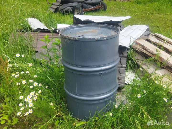Бочка металлическая