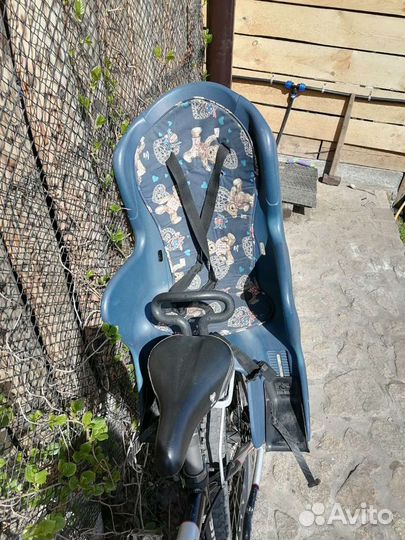 Детское велокресло на багажник
