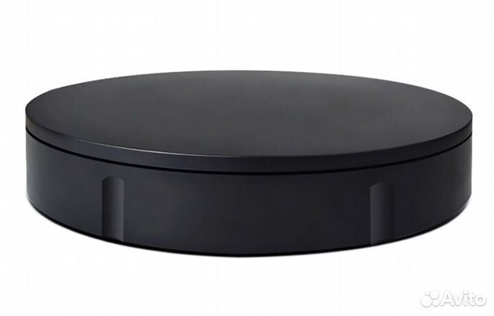 Поворотный стол 30см Черный с пультом до 100 кг