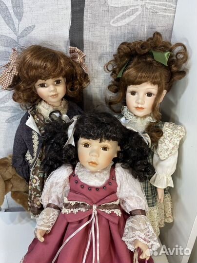 Куклы фарфоровые