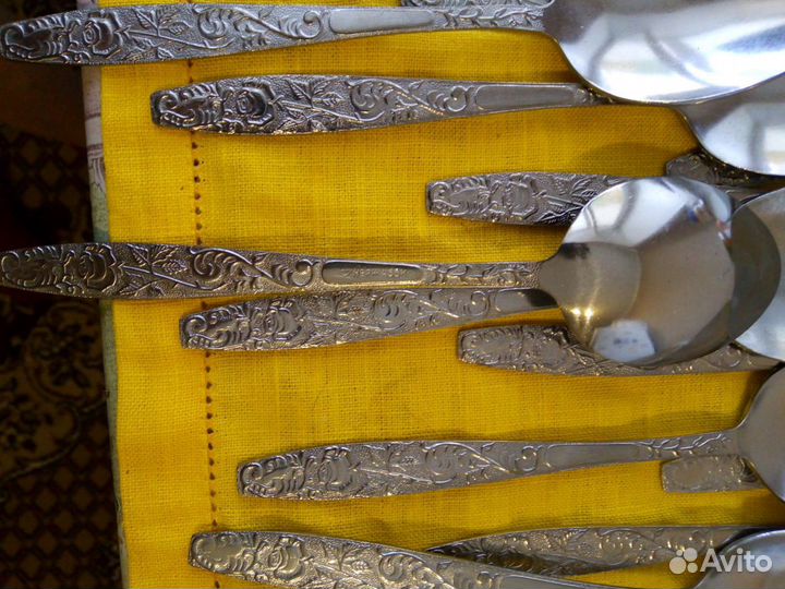 Ложки вилки нержавейка новые