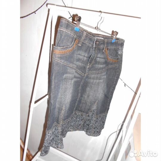 Джинсовая юбка