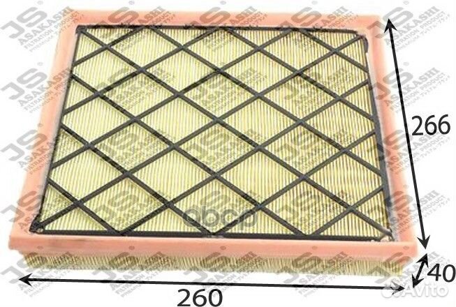 A52011 JS Asakashi Фильтр воздушный A52011 JS A