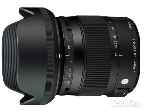 Sigmaaf 17-70mm F/2.8-4 DC macro HSM Sony AF+фильт