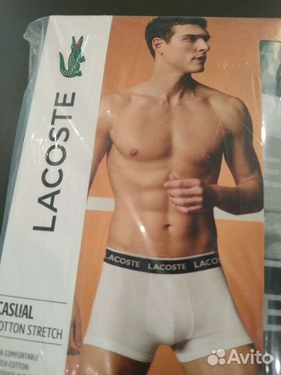 Трусы мужские боксеры lacoste