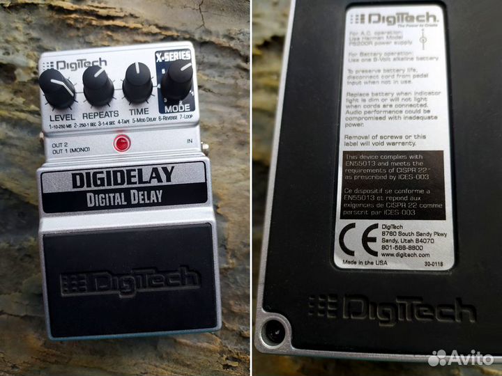Digitech Hyper Phase Stereo Phaser (пр-во сша/USA)