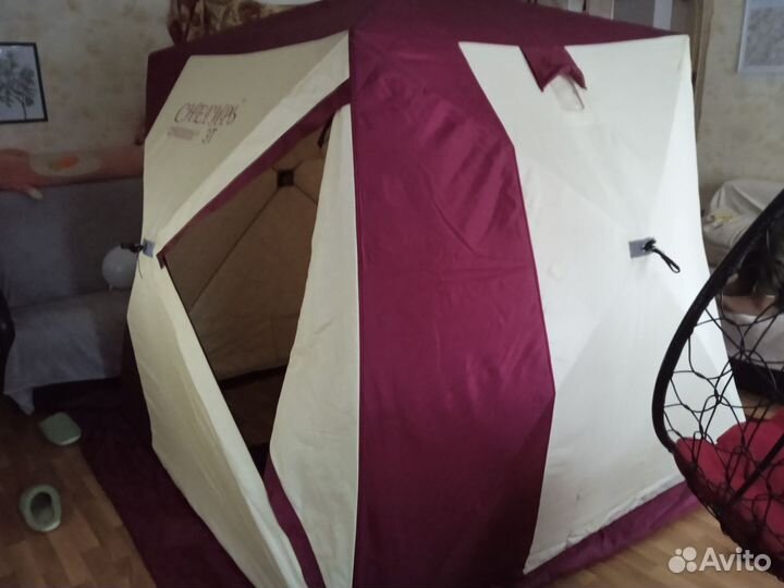 Палатка зимняя снегирь 3Т