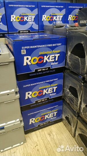 Аккумулятор автомобильный Rocket SMF 78L-L3
