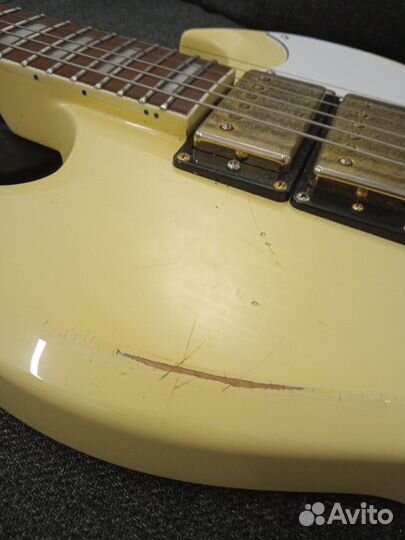 Harley Benton DC-600 VI Vintage Series relic