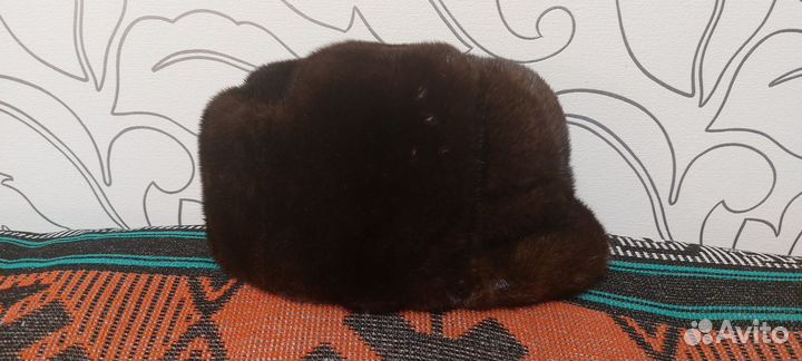 Норковая шапка мужская новая 58 размер