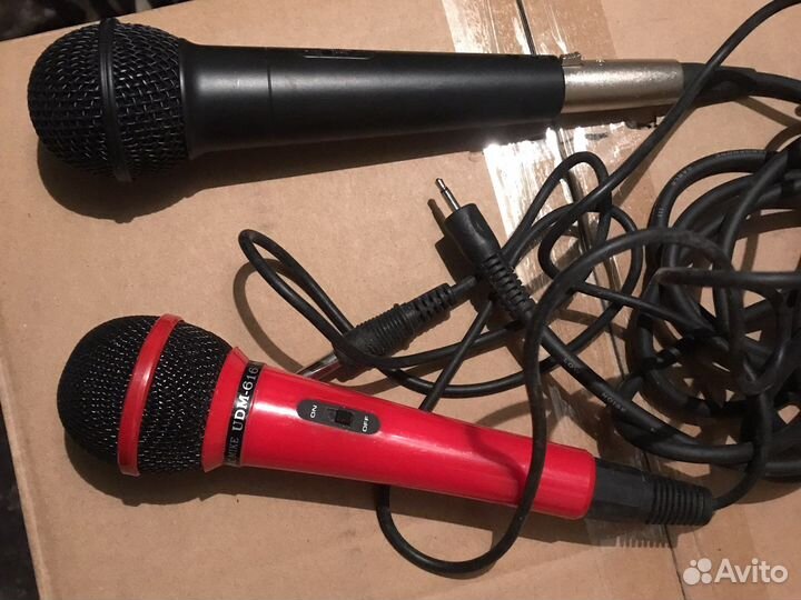 Микрофоны 2 штуки