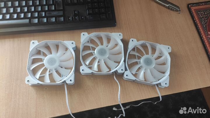 Вентиляторы для пк 3шт 120мм