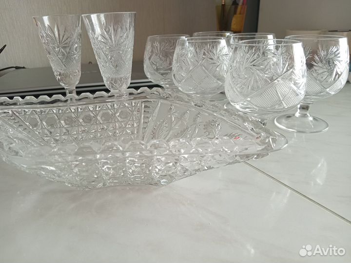 Хрусталь набор СССР