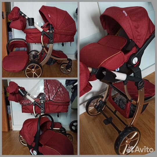 Коляска 3в1 новая Dalux 608 доставка
