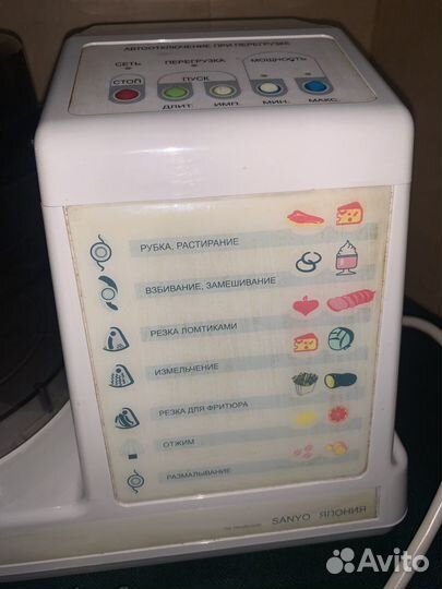 Кухонный комбайн Энергия, Sanyo