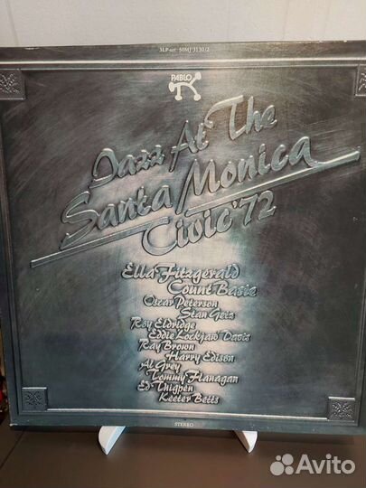 Jazz AT The Santa Monica Civic'72. 3 LP-set. Japan