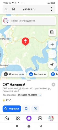 Дача 55 м² на участке 5,8 сот.