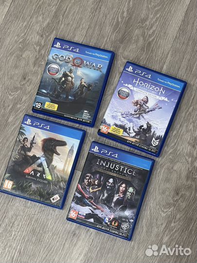 Диски на Sony playstation 4