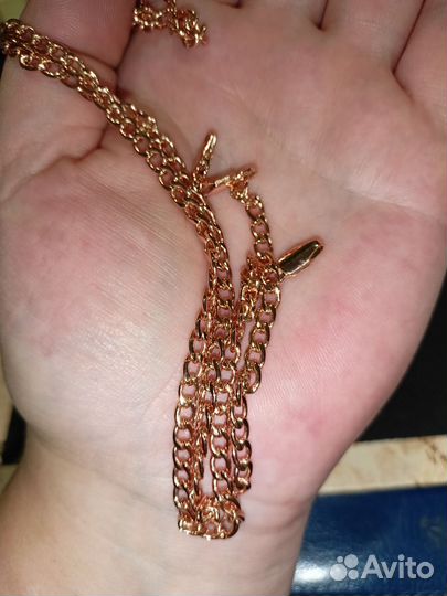 Цепочка позолота