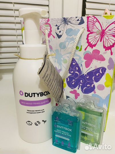 Набор мыло пенка и дозатор