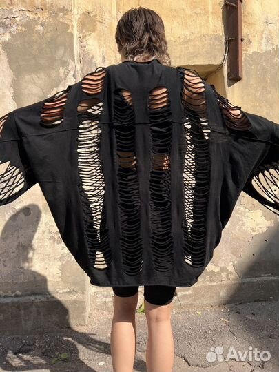 Лонгслив - Снежный Токио-S