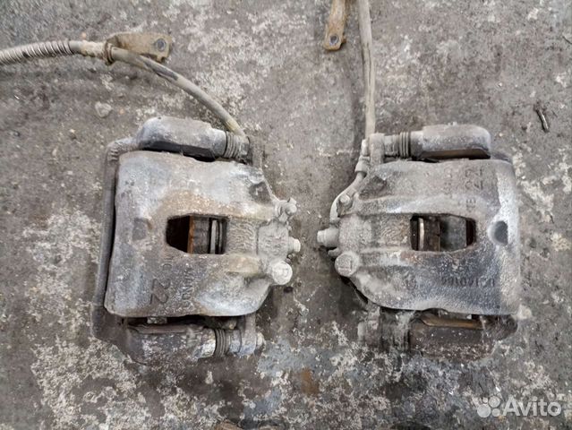 Суппорт тормозной передний Hyundai Solaris 11-17г