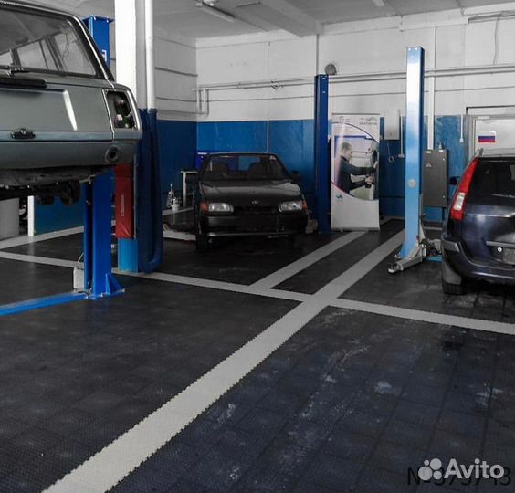 Резиновая плитка для гаража на пол цена