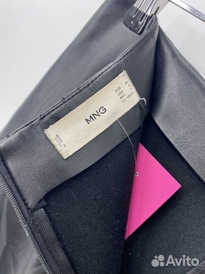 Юбка из экокожи, mango