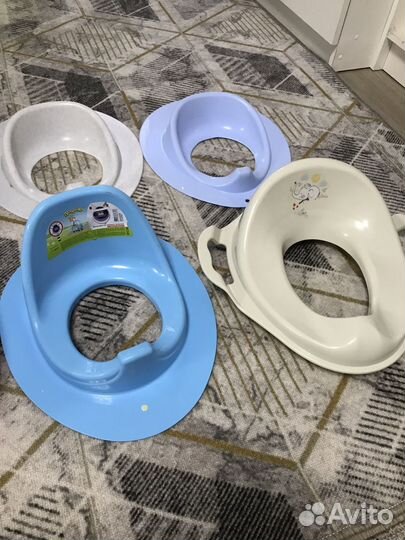 Горшок и накладки на унитаз детские